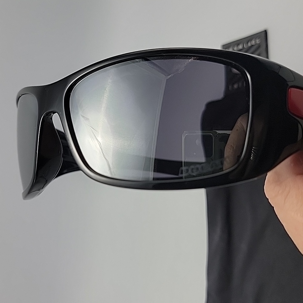 Oakley Ducati Corse Hijinx 12-789 Gloss Black Motorcycle Sunglasses EXCELLENT - Picture 12 of 12